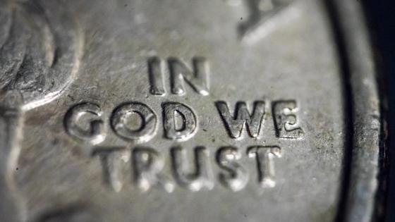 In God We Trust on coin